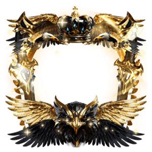 Golden Star Particle frame